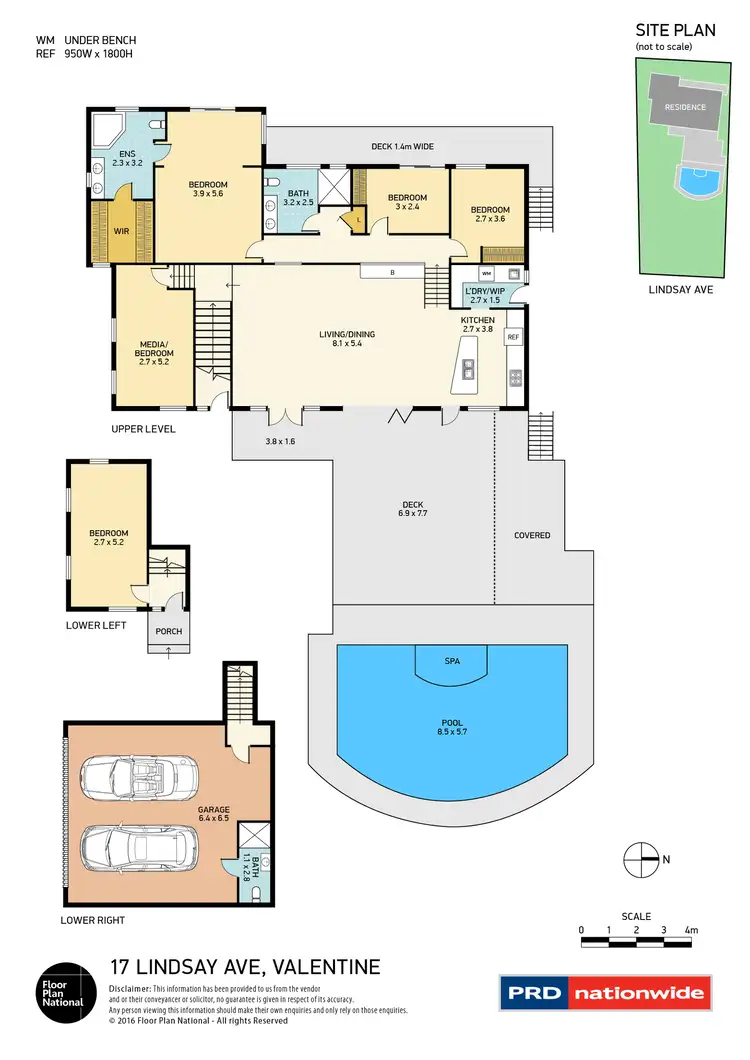 Floorplan of Homely house listing, 17 Lindsay Avenue, Valentine NSW 2280