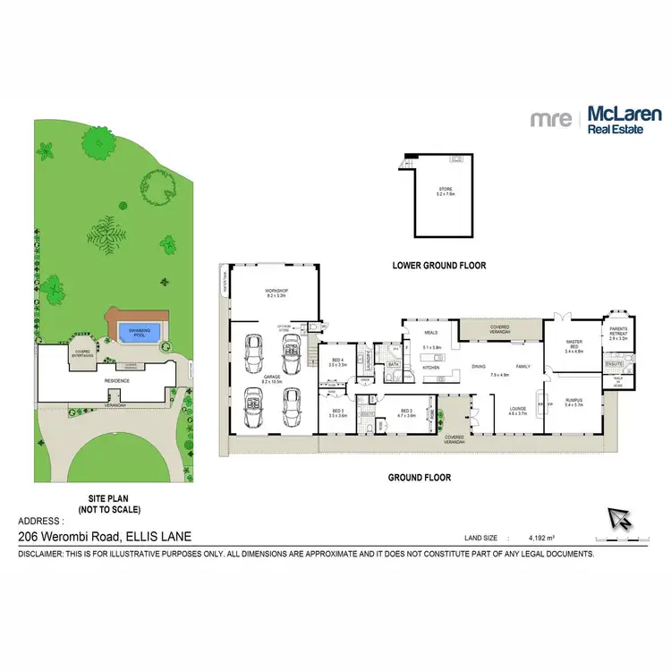 Floorplan of Homely house listing, 206 Werombi Road, Ellis Lane NSW 2570
