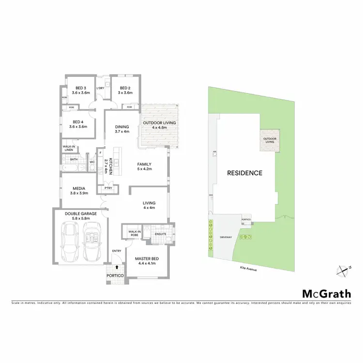 Floorplan of Homely house listing, 9 Kite Avenue, Ballina NSW 2478