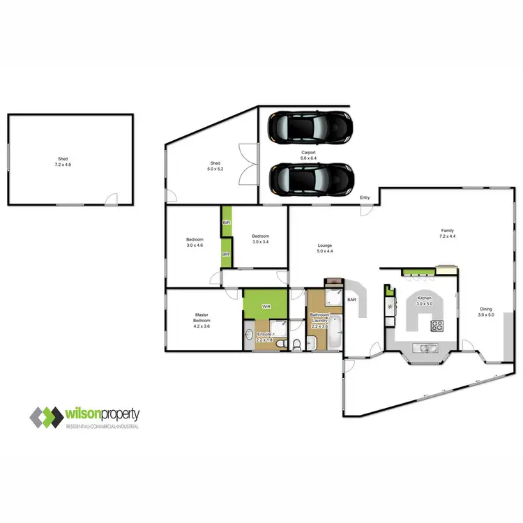 Floorplan of Homely house listing, 12 Mulcare Crescent, Churchill VIC 3842