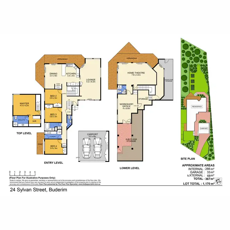Floorplan of Homely house listing, 24 Sylvan Street, Buderim QLD 4556