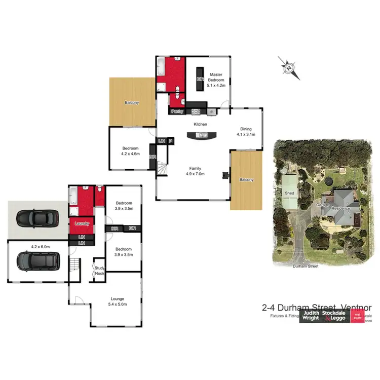 Floorplan of Homely house listing, 2-4 Durham Street, Ventnor VIC 3922
