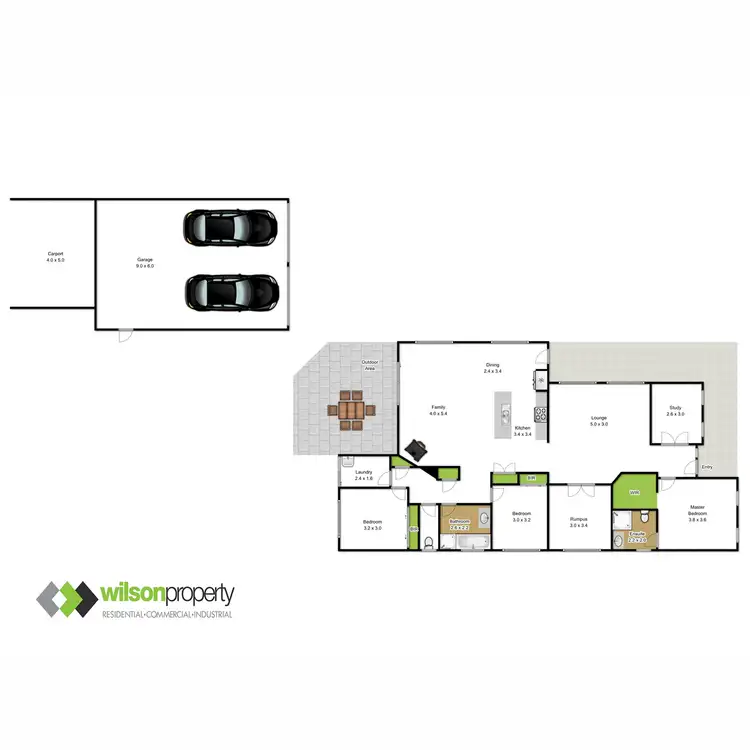 Floorplan of Homely house listing, 2 Currajong Court, Traralgon South VIC 3844
