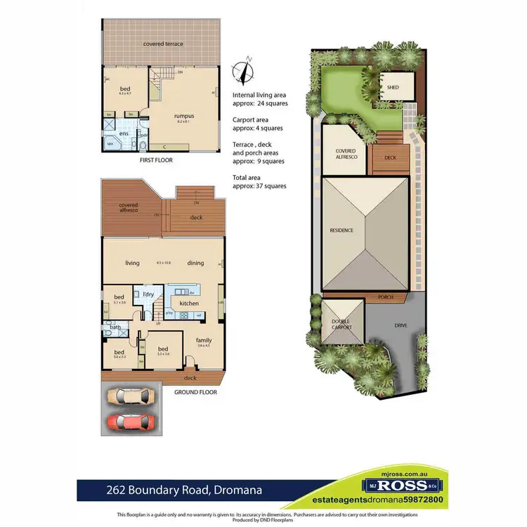 Floorplan of Homely house listing, 262 Boundary Road, Dromana VIC 3936