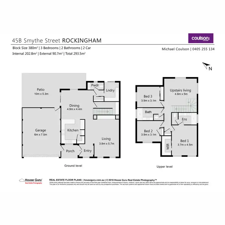 Floorplan of Homely house listing, 45 B Smythe Street, Rockingham WA 6168