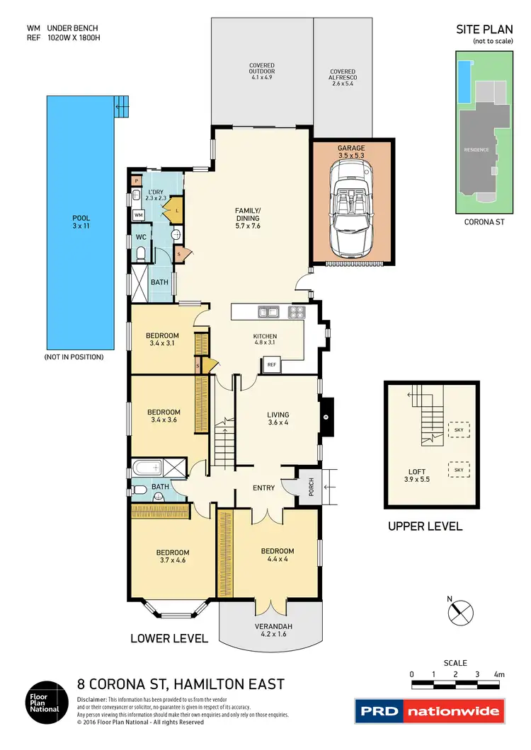 Floorplan of Homely house listing, 8 Corona Street, Hamilton East NSW 2303
