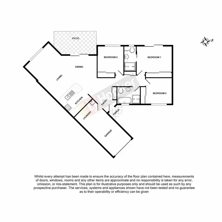 Floorplan of Homely villa listing, 25/12 Peter Court, Sunnybank Hills QLD 4109