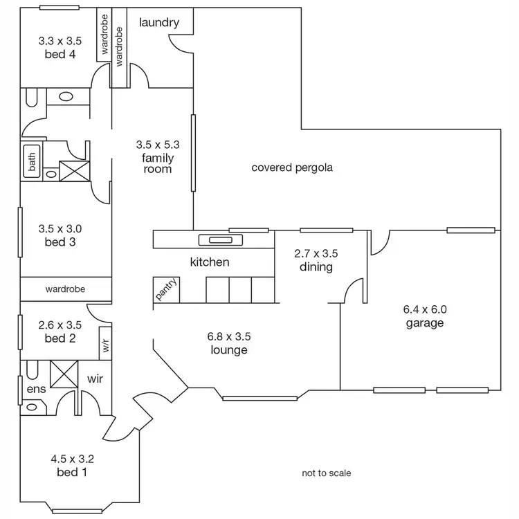 Floorplan of Homely house listing, 5 Spokes Street, Kooringal NSW 2650