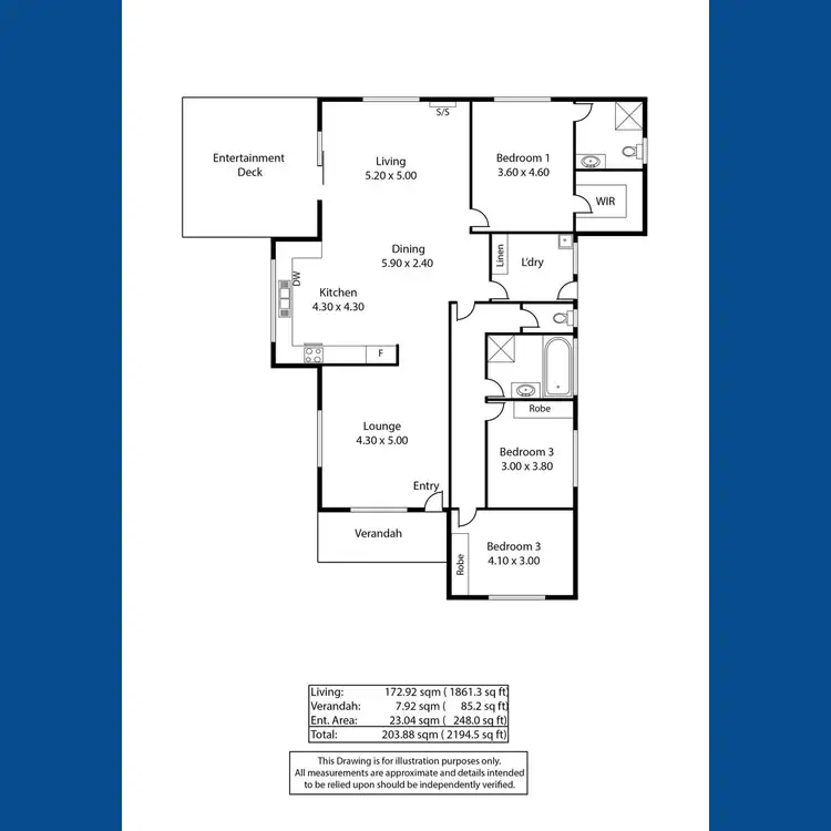 Floorplan of Homely house listing, 13 Sheaok Road, Watervale SA 5452