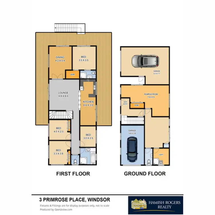 Floorplan of Homely house listing, 3 Primrose Place, Windsor NSW 2756
