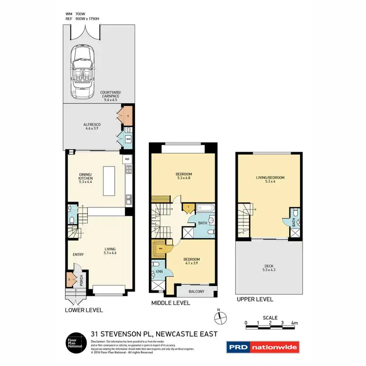 Floorplan of Homely house listing, 31 Stevenson Place, Newcastle East NSW 2300