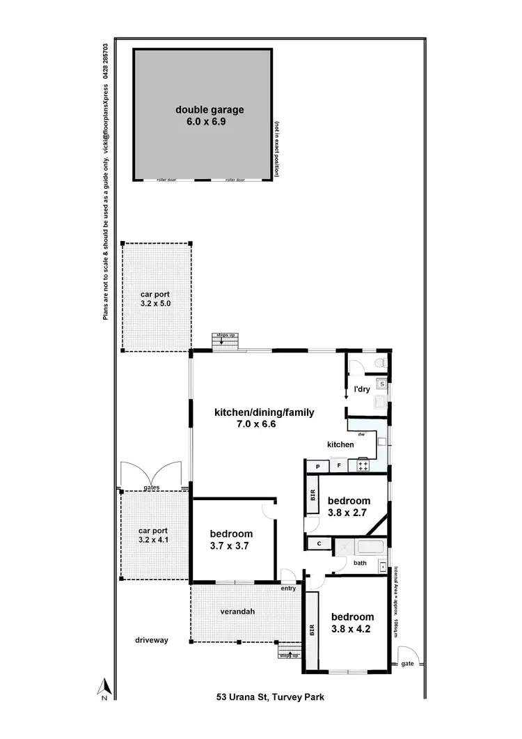 Floorplan of Homely house listing, 53 Urana Street, Turvey Park NSW 2650