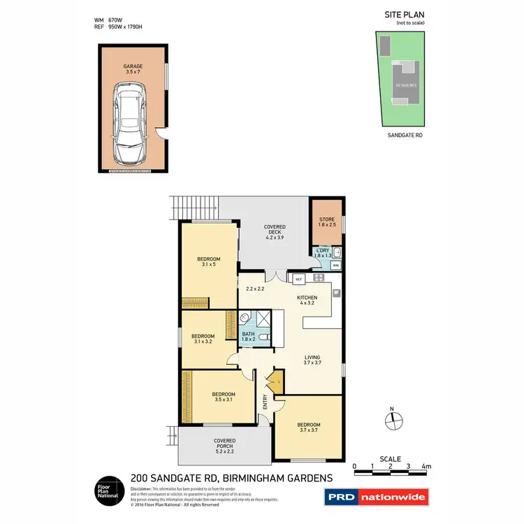 Floorplan of Homely house listing, 200 Sandgate Road, Birmingham Gardens NSW 2287