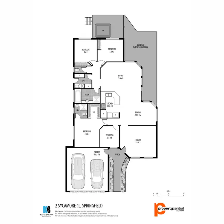Floorplan of Homely house listing, 2 Sycamore Close, Springfield NSW 2250