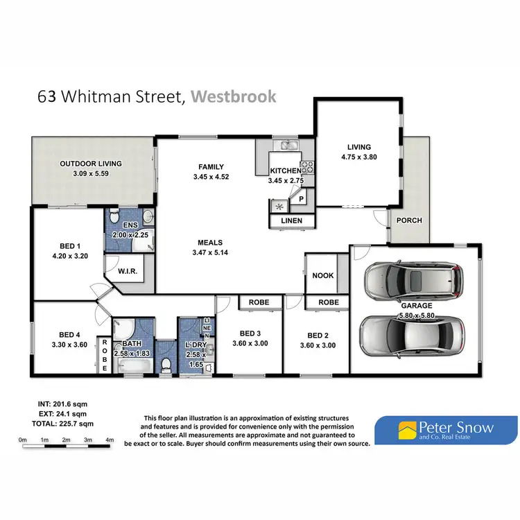 Floorplan of Homely house listing, 63 Whitman Street, Westbrook QLD 4350