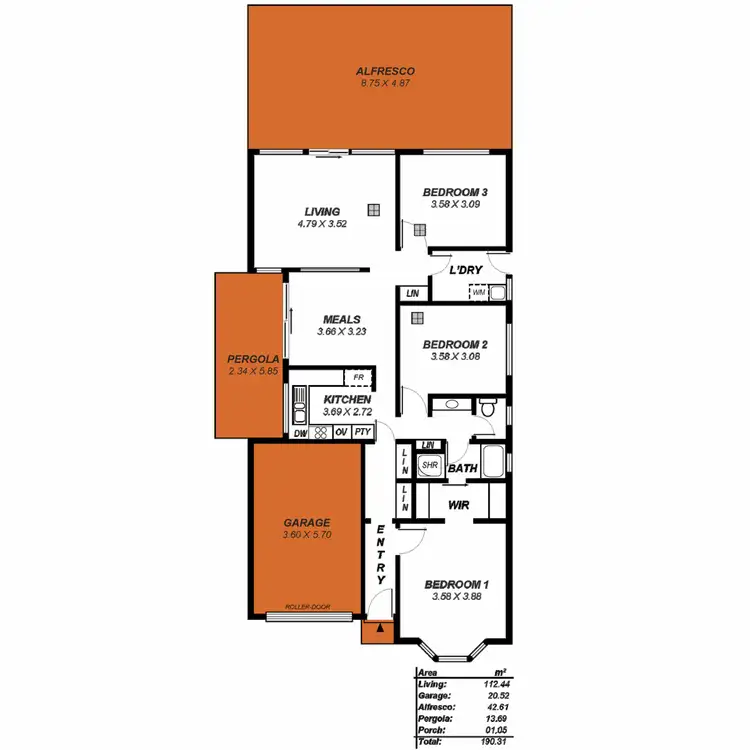Floorplan of Homely house listing, 3 Ingle Close, Ingle Farm SA 5098