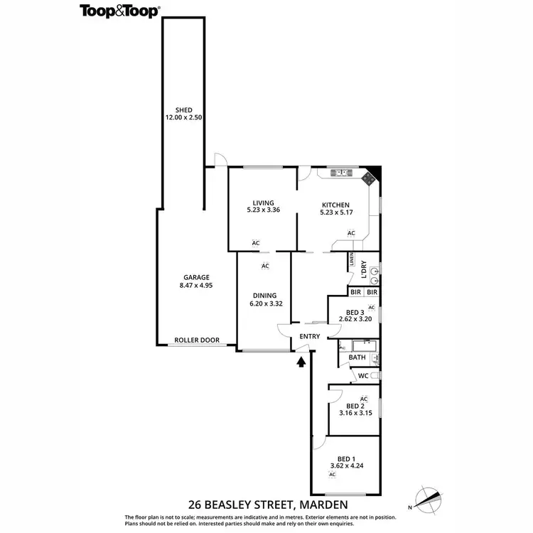 Floorplan of Homely house listing, 26 Beasley Street, Marden SA 5070