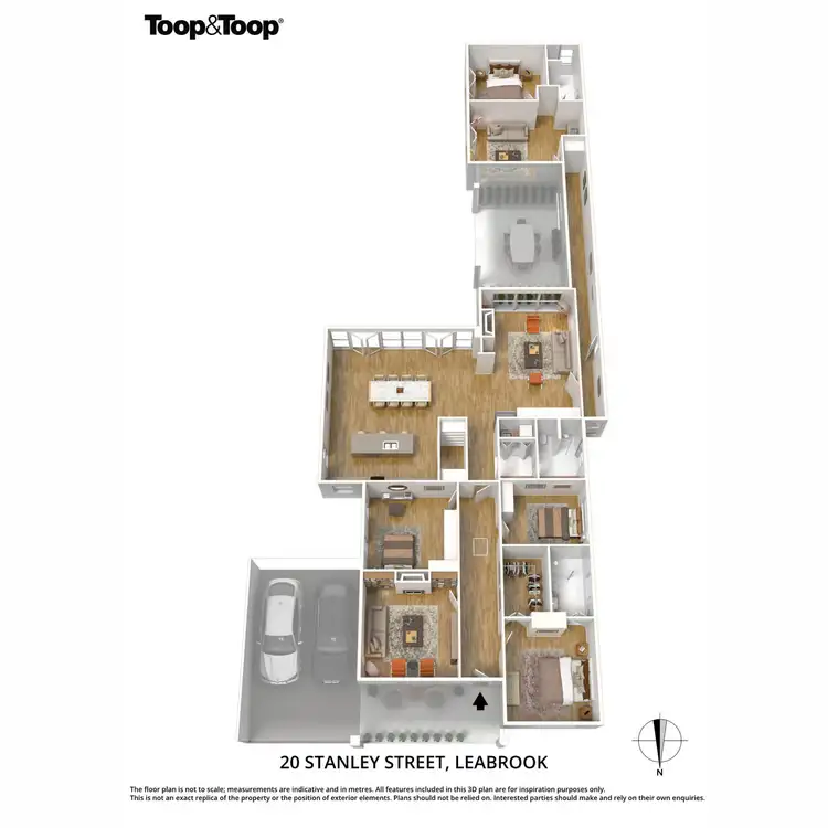 Floorplan of Homely house listing, 20 Stanley Street, Leabrook SA 5068