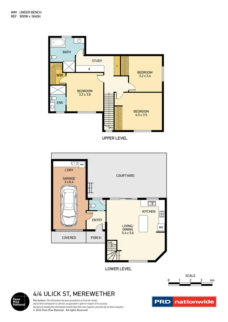 Floorplan of Homely townhouse listing, 4/4 Ulick Street, Merewether NSW 2291