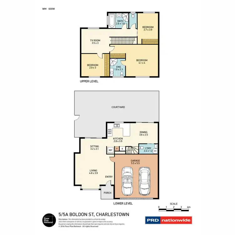 Floorplan of Homely townhouse listing, 5/5a Boldon Close, Charlestown NSW 2290
