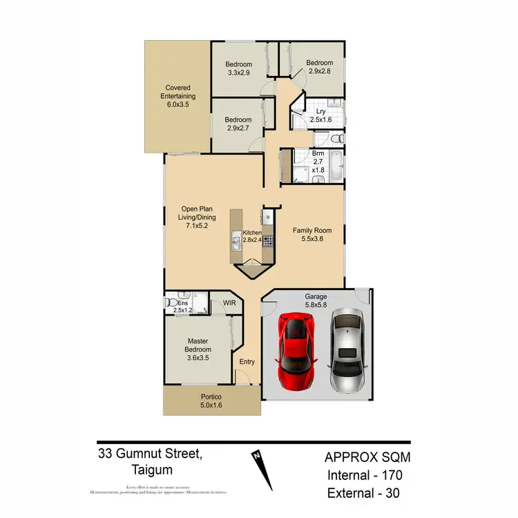 Floorplan of Homely house listing, 33 Gumnut Street, Taigum QLD 4018