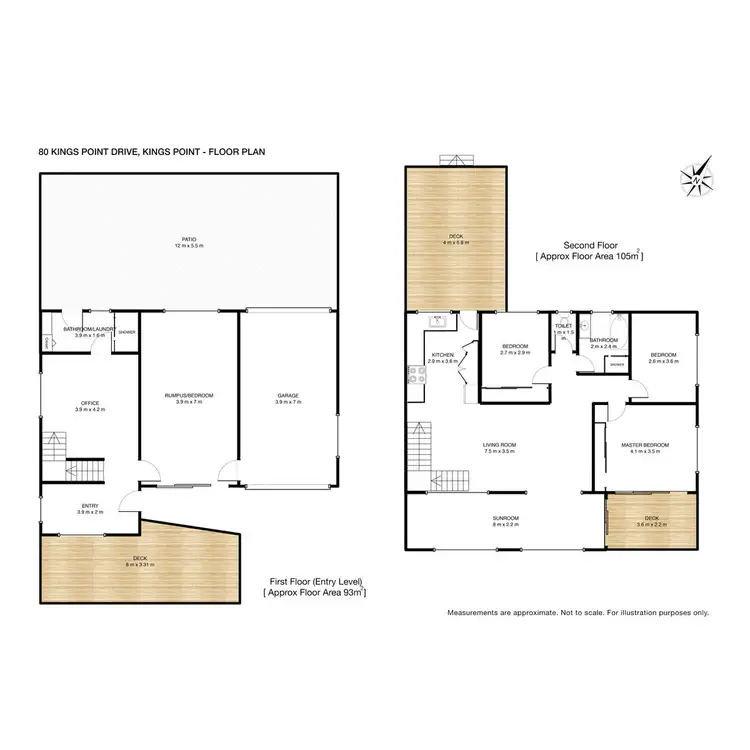 Floorplan of Homely house listing, 80 Kings Point Drive, Kings Point NSW 2539