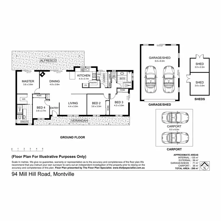 Floorplan of Homely house listing, 94 MILL HILL Road, Montville QLD 4560