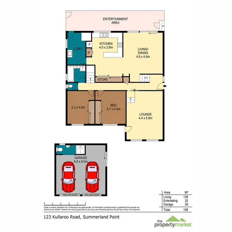 Floorplan of Homely house listing, 123 Kullaroo Road, Summerland Point NSW 2259