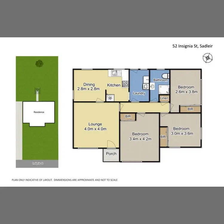Floorplan of Homely house listing, 52 Insignia Street, Sadleir NSW 2168