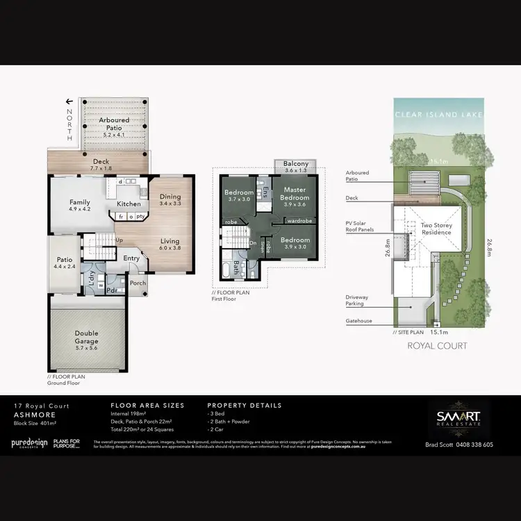 Floorplan of Homely house listing, 17 Royal Court, Ashmore QLD 4214
