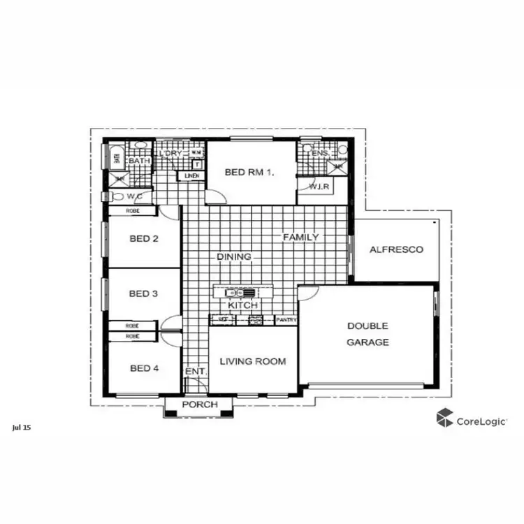Floorplan of Homely house listing, 16 Songbird Circuit, Jimboomba QLD 4280
