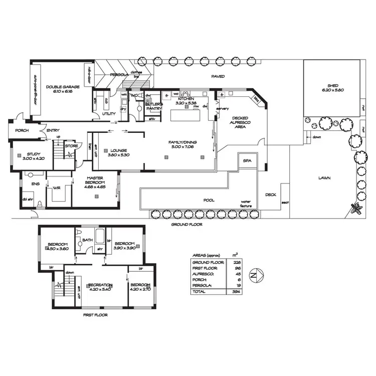 Floorplan of Homely house listing, 80 Downing Street, Hove SA 5048