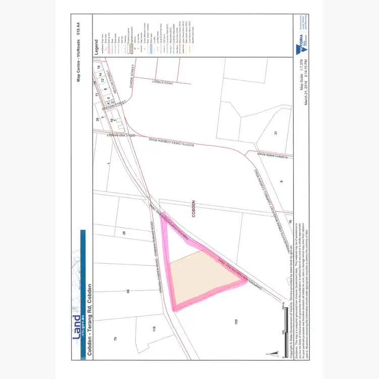 Floorplan of Homely rural property listing, Cobden - Terang Road, Cobden VIC 3266