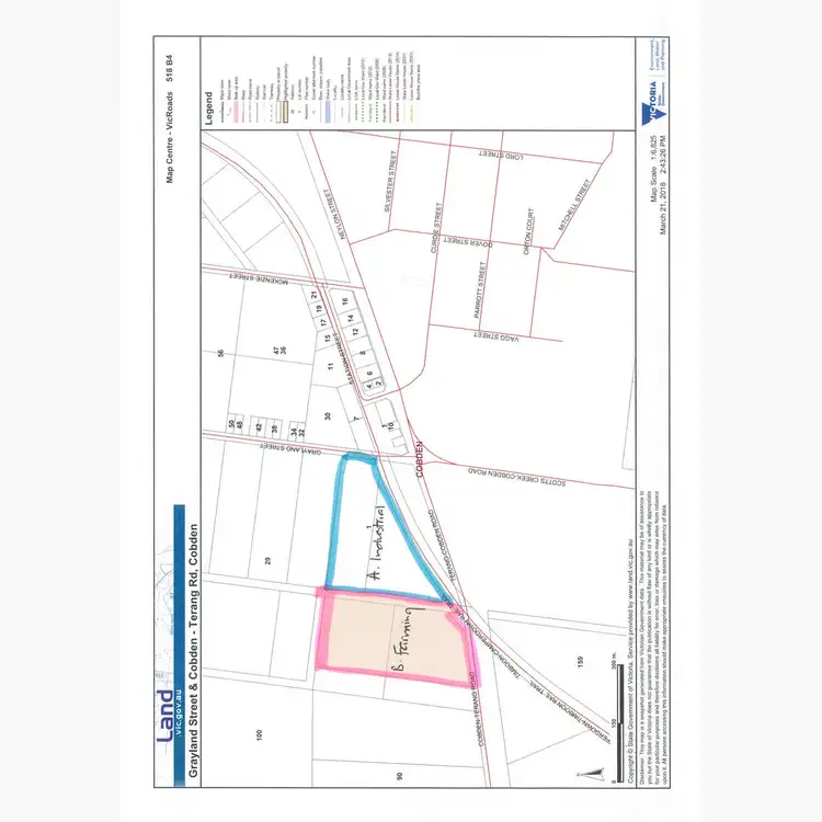 Floorplan of Homely rural property listing, 1A Grayland Street, Cobden VIC 3266