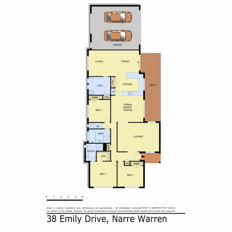 Floorplan of Homely house listing, 38 Emily Drive, Narre Warren VIC 3805