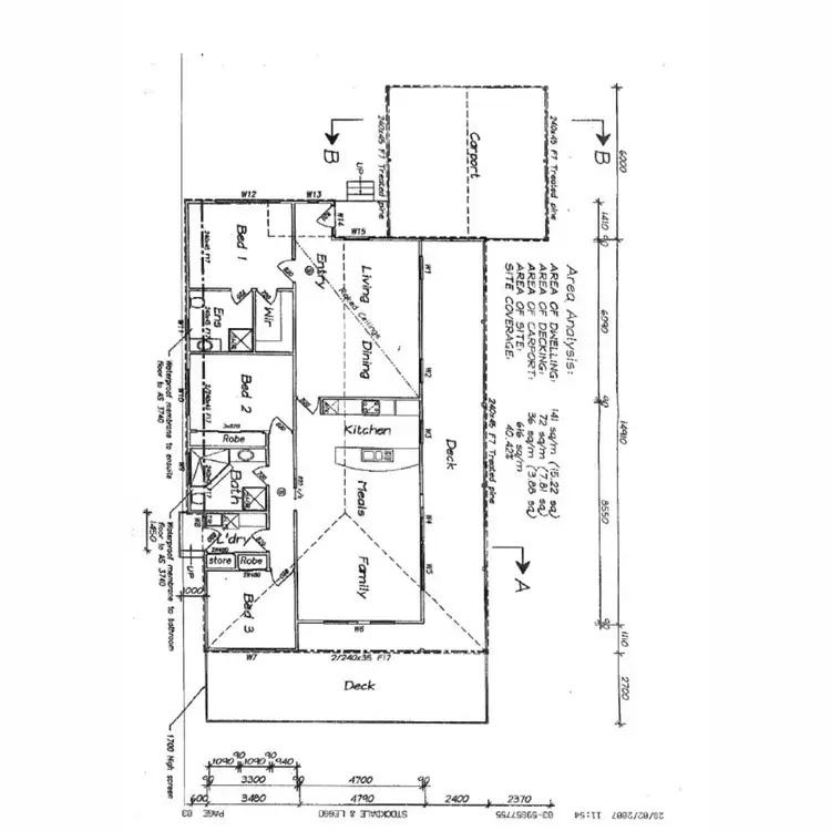 Floorplan of Homely house listing, 22 Loongana Street, Rye VIC 3941