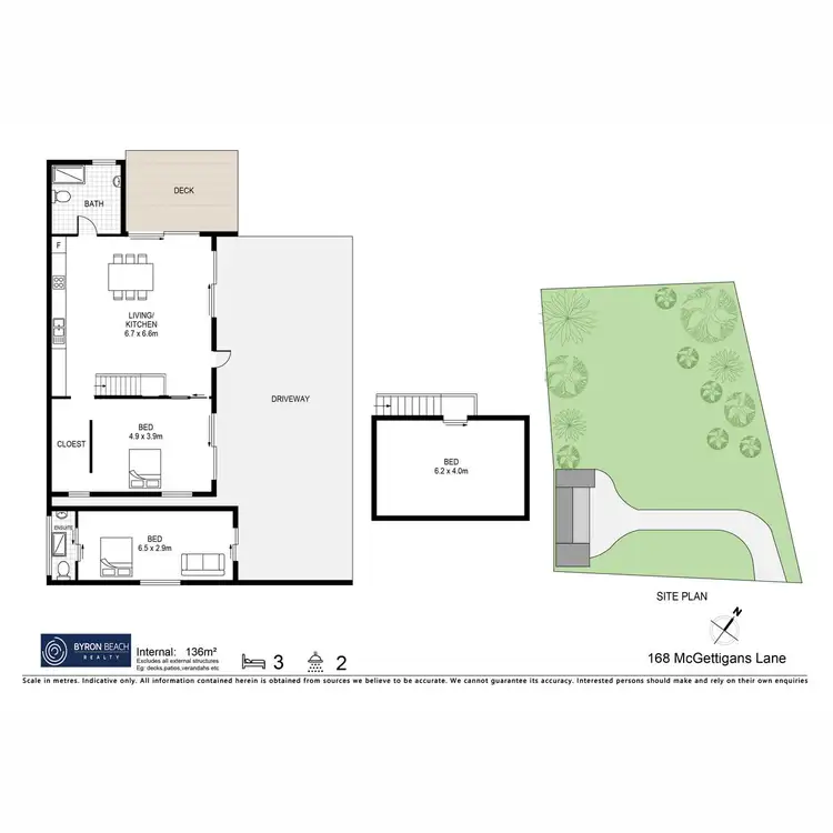 Floorplan of Homely house listing, 168 McGettigans Lane, Ewingsdale NSW 2481