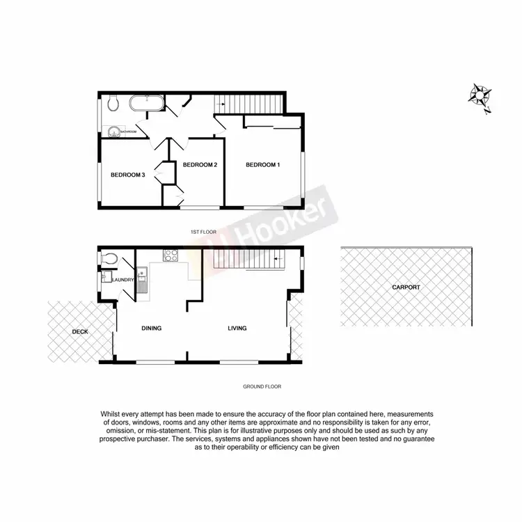 Floorplan of Homely townhouse listing, 13/62 Victor Street, Runcorn QLD 4113