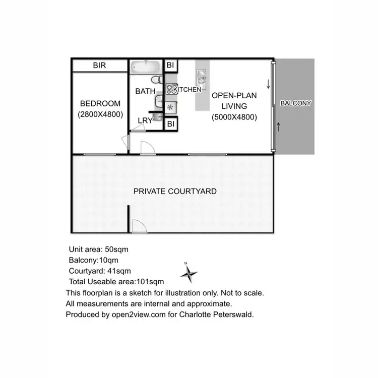 Floorplan of Homely house listing, 109/571 Nelson Road, Mount Nelson TAS 7007