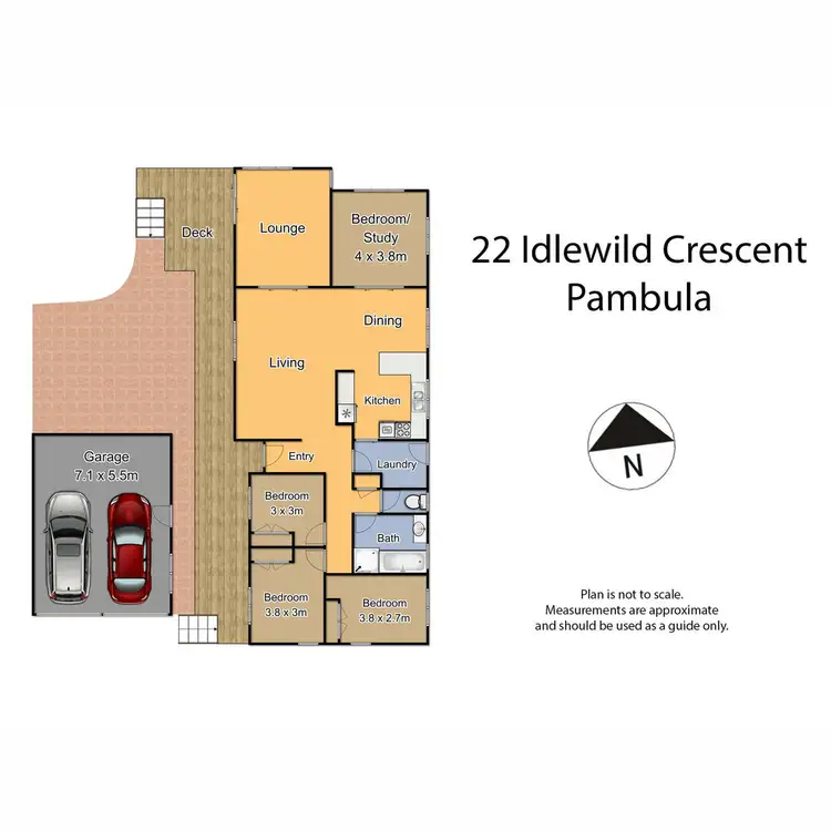 Floorplan of Homely house listing, 22 Idlewilde Crescent, Pambula NSW 2549