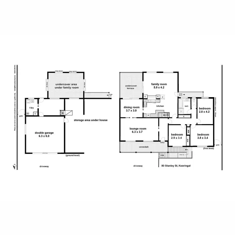 Floorplan of Homely house listing, 80 Stanley Street, Kooringal NSW 2650