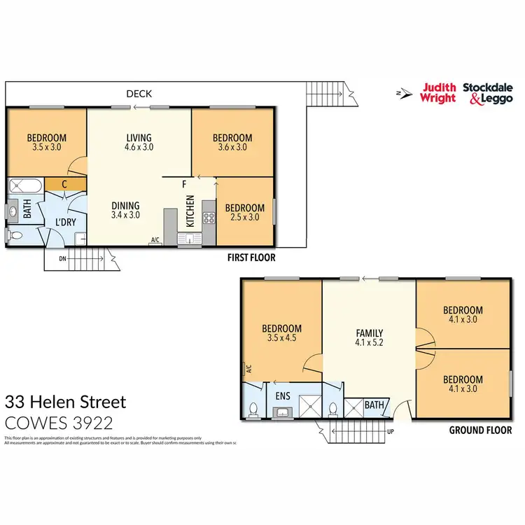Floorplan of Homely house listing, 33 Helen Street, Cowes VIC 3922