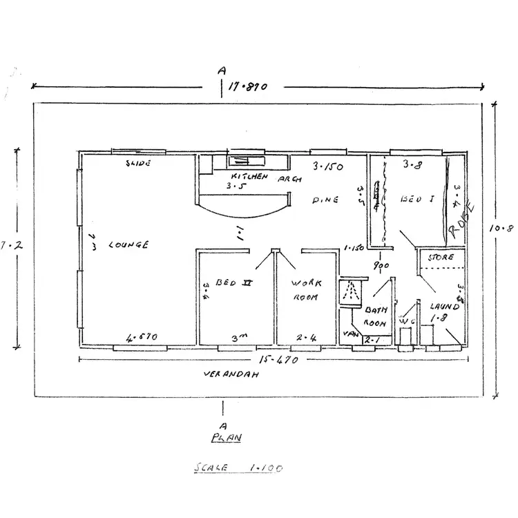 Floorplan of Homely house listing, 18 Arnold Court, Nildottie SA 5238