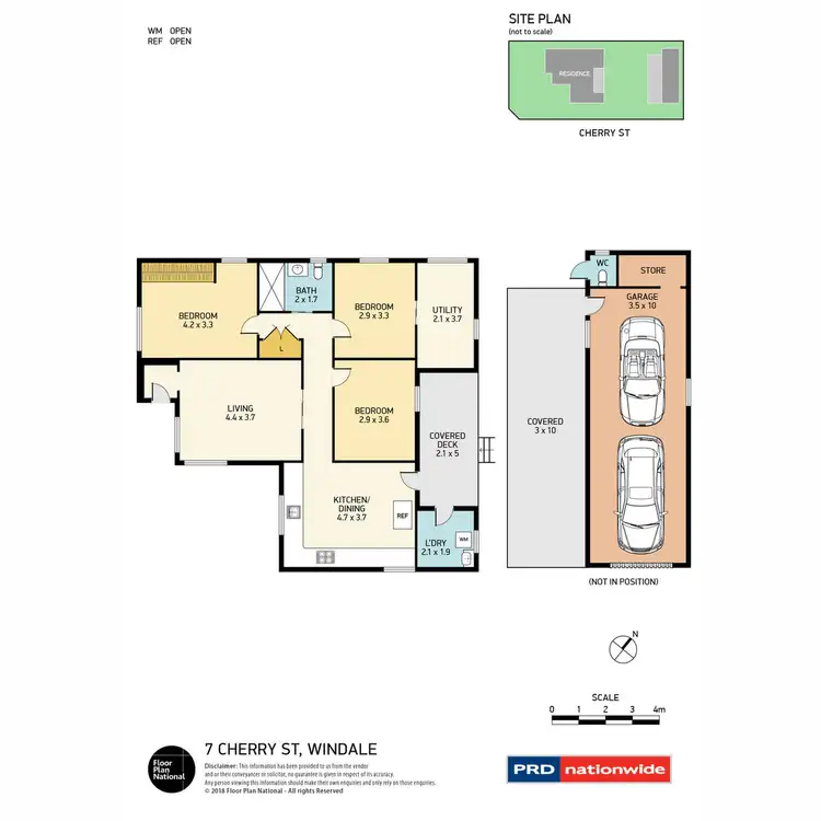 Floorplan of Homely house listing, 7 Cherry Street, Windale NSW 2306