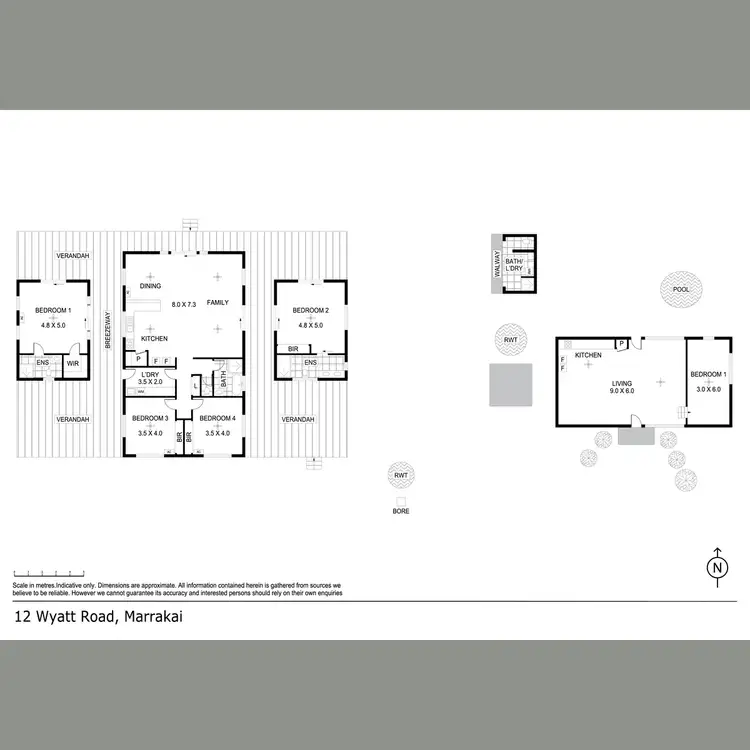 Floorplan of Homely rural property listing, 12 Wyatt Road, Marrakai NT 822