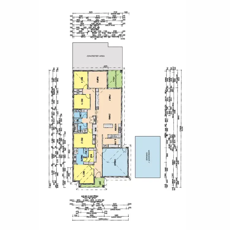 Floorplan of Homely house listing, 4 Wallace Street, Sale VIC 3850