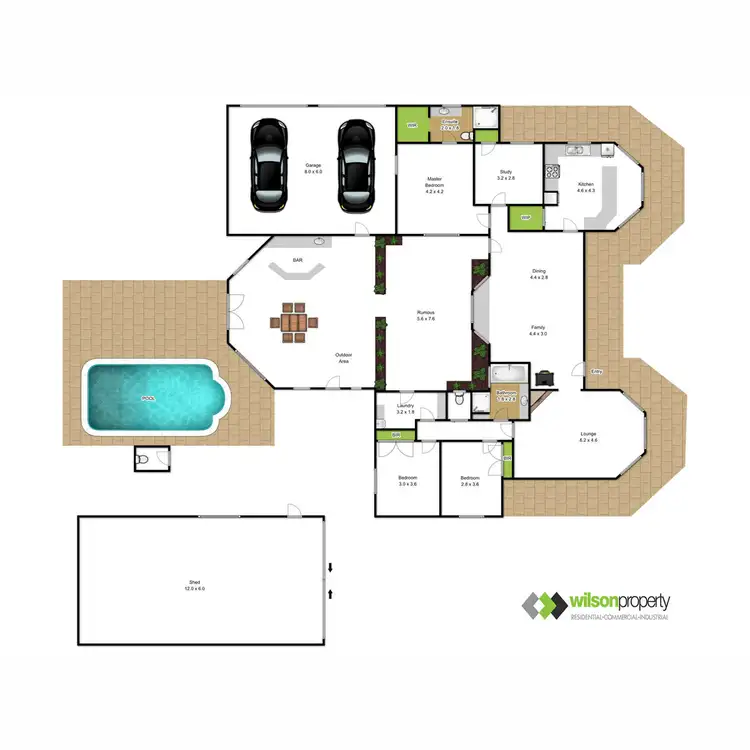 Floorplan of Homely house listing, 47A Kyne Street, Glengarry VIC 3854