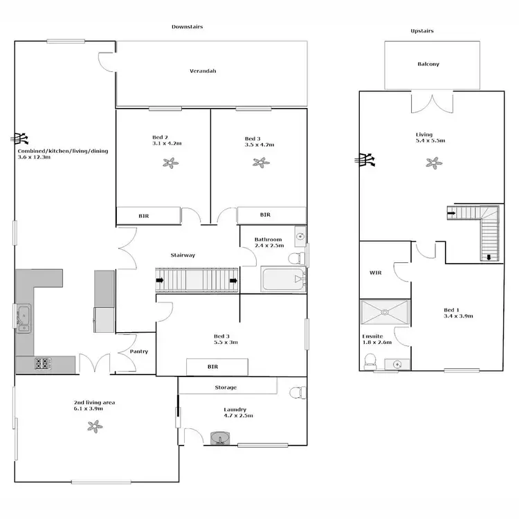 Floorplan of Homely house listing, 13 Picardy Place, Port Lincoln SA 5606