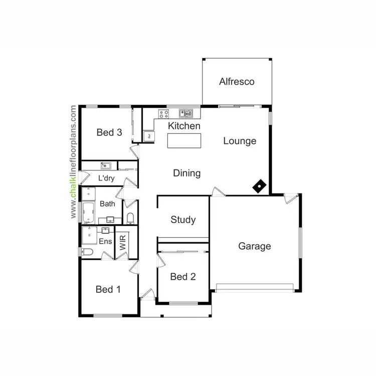 Floorplan of Homely unit listing, Address available on request