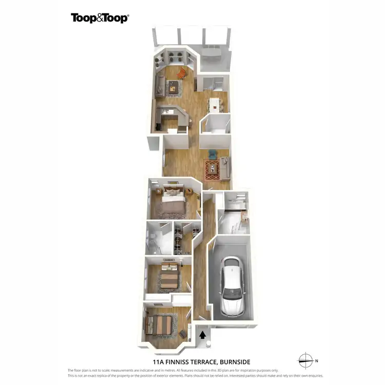 Floorplan of Homely house listing, 11A Finniss Terrace, Burnside SA 5066